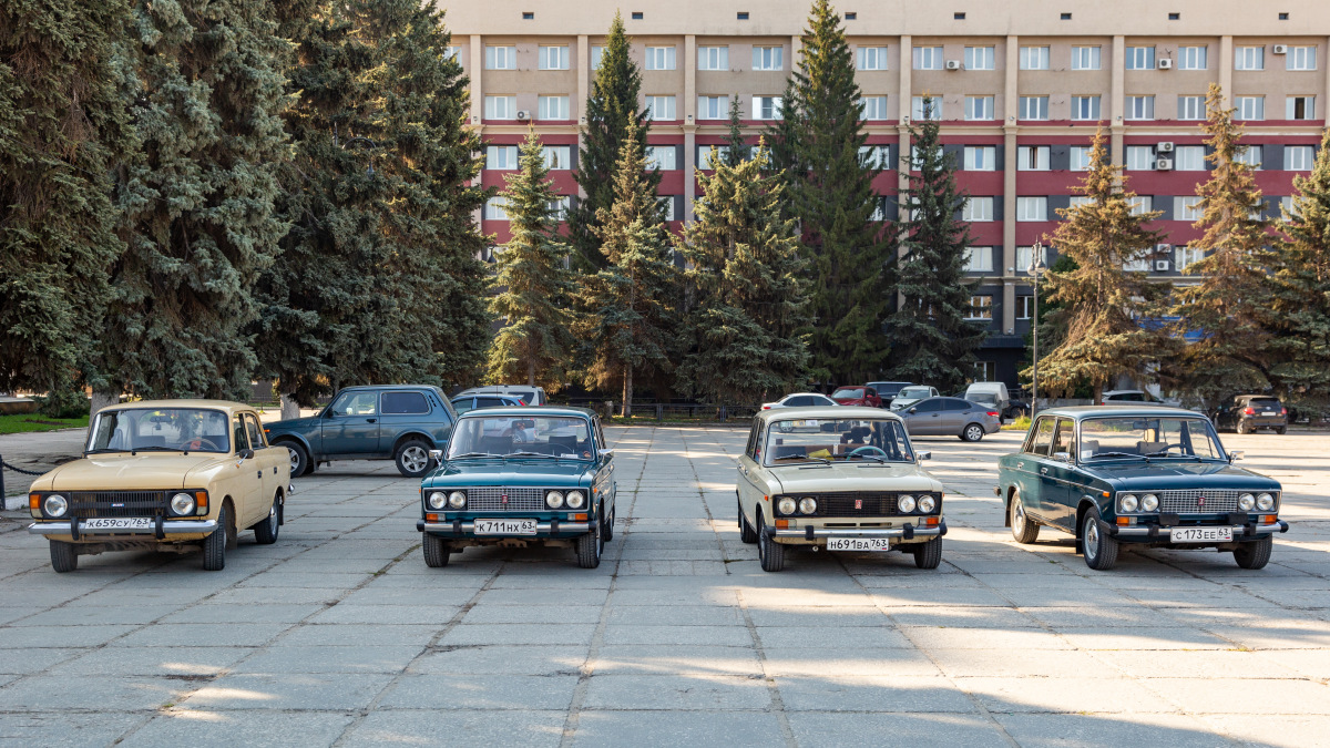 Самарская область, № К 659 СУ 763 — Москвич-412ИЭ-028 (Иж) '82-01; Самарская область, № К 711 НХ 63 — ВАЗ-2106 Жигули '75-06; Самарская область, № Н 691 ВА 763 — ВАЗ-21063 Жигули '77-94; Самарская область, № С 173 ЕЕ 63 — ВАЗ-2106 Жигули '75-06; Самарская область — Открытие ретро-сезона 19 апреля 2025 г.