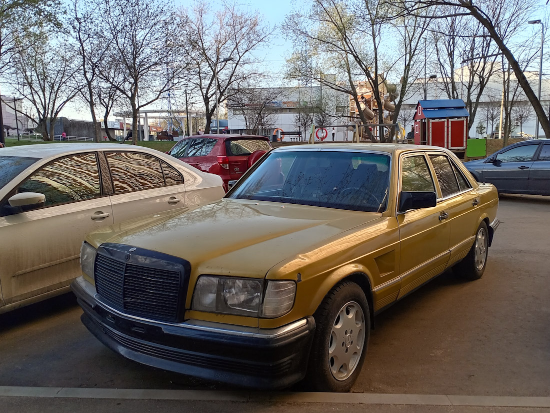 Москва, № (77) Б/Н 0730 — Mercedes-Benz (W126) '79-91