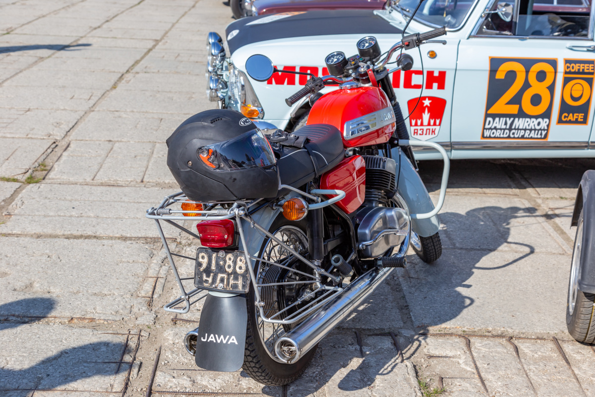 Ульяновская область, № 91-88 УЛН — Jawa 350 typ 634 '73-85; Самарская область — Открытие ретро-сезона 19 апреля 2025 г.