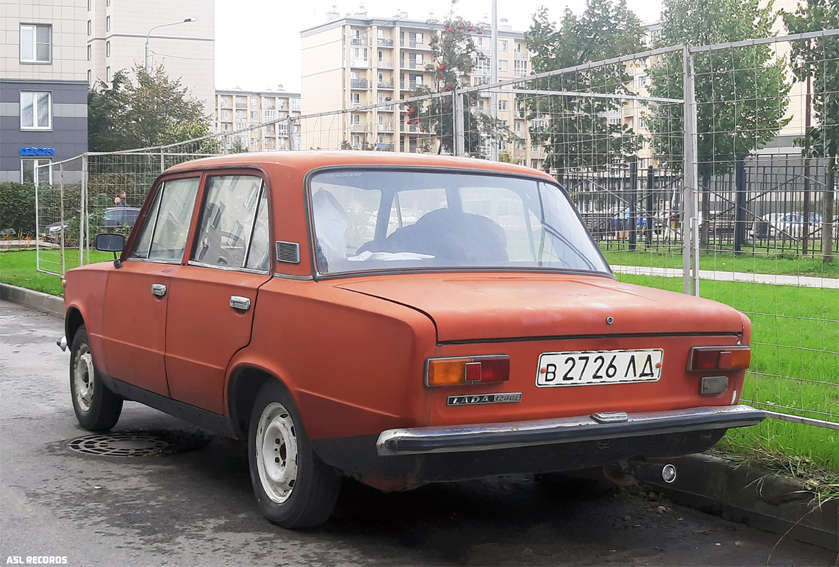 Санкт-Петербург, № В 2726 ЛД — ВАЗ-21013 Жигули '77-88