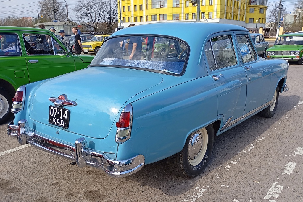 Тверская область, № У 098 МА 69 — ГАЗ-М-21И Волга '58-62; Тверская область — Открытие сезона 2025 Тверского ретро-клуба
