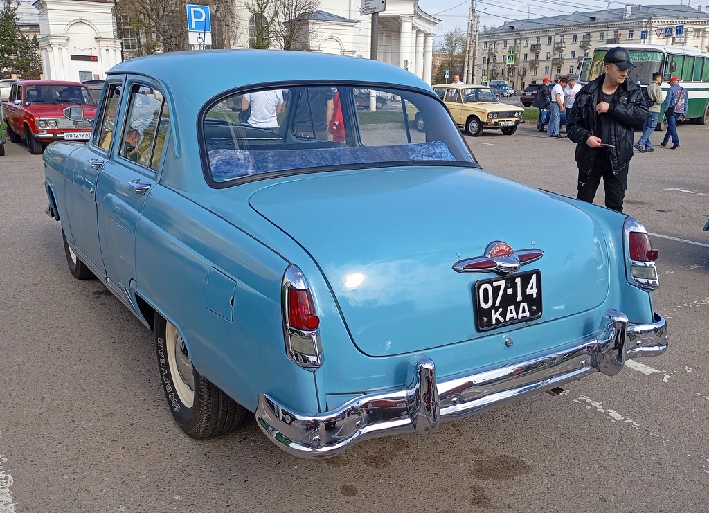 Тверская область, № У 098 МА 69 — ГАЗ-М-21И Волга '58-62; Тверская область — Открытие сезона 2025 Тверского ретро-клуба