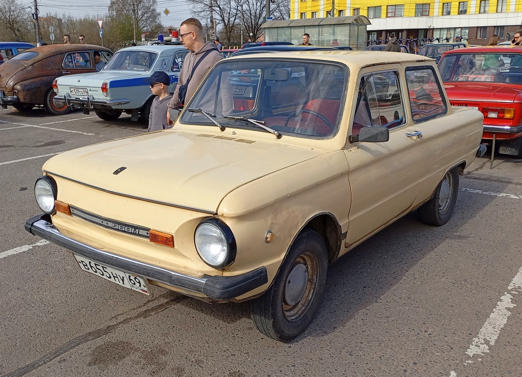 Тверская область, № В 655 НУ 69 — ЗАЗ-968М Запорожец '79-94; Тверская область — Открытие сезона 2025 Тверского ретро-клуба