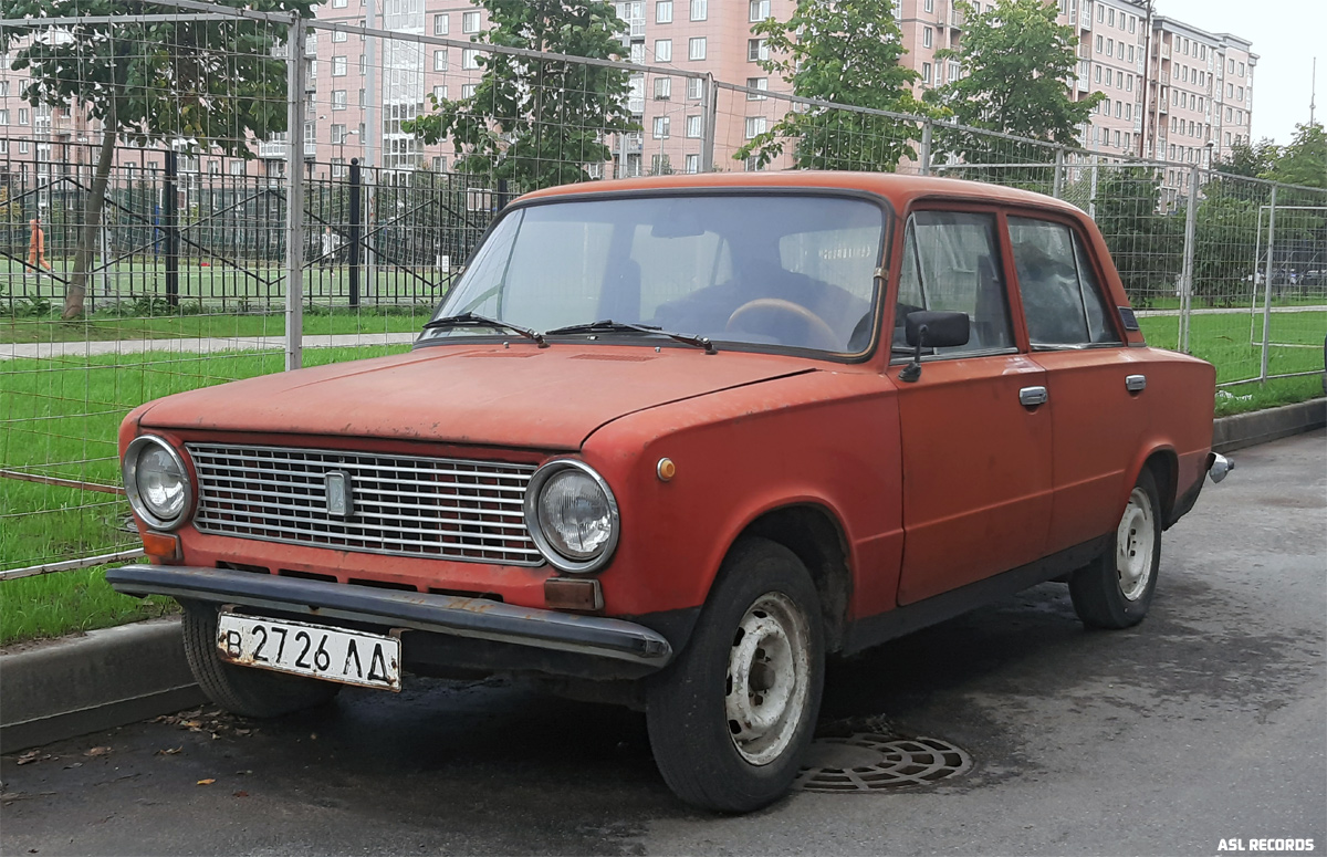 Санкт-Петербург, № В 2726 ЛД — ВАЗ-21013 Жигули '77-88