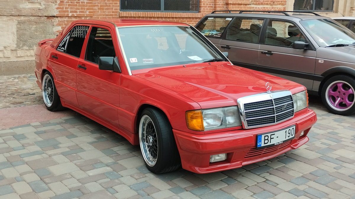 Латвия, № BF-190 — Mercedes-Benz 190 (W201) '82-93