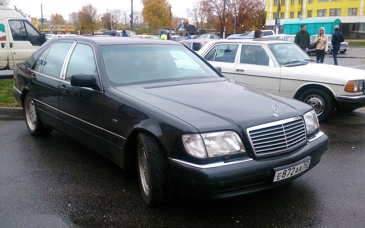 Московская область, № Е 872 АА 50 — Mercedes-Benz (W140) '91-98