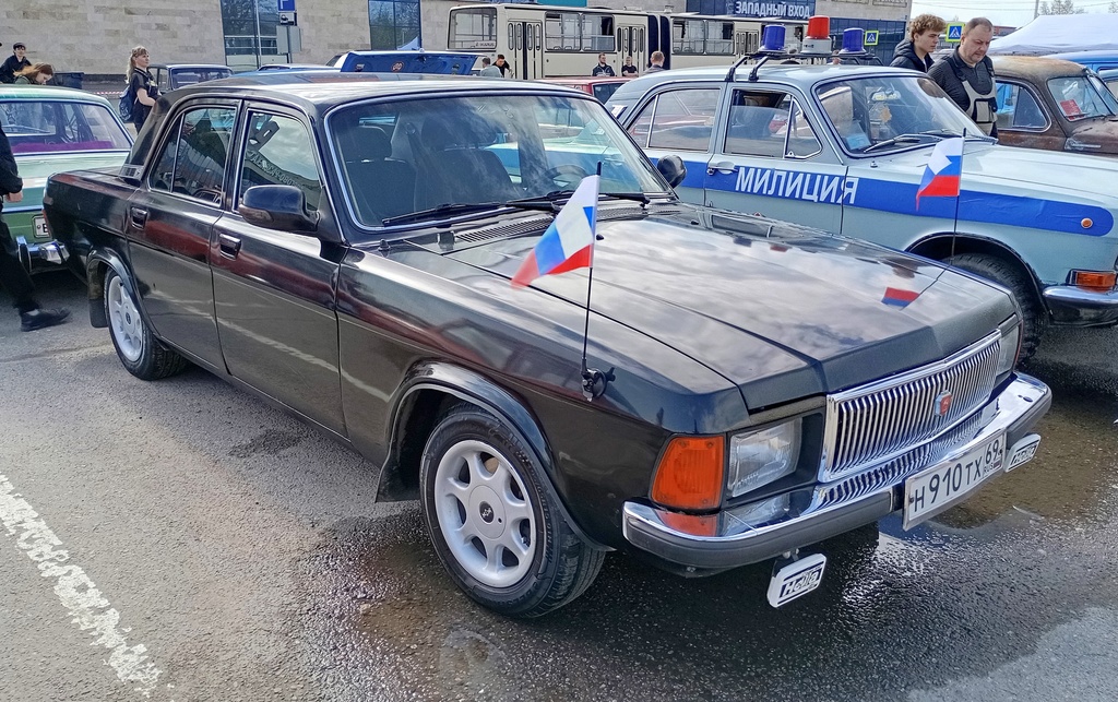 Тверская область, № Н 910 ТХ 69 — ГАЗ-3102 Волга '81-08; Тверская область — Открытие сезона 2025 Тверского ретро-клуба