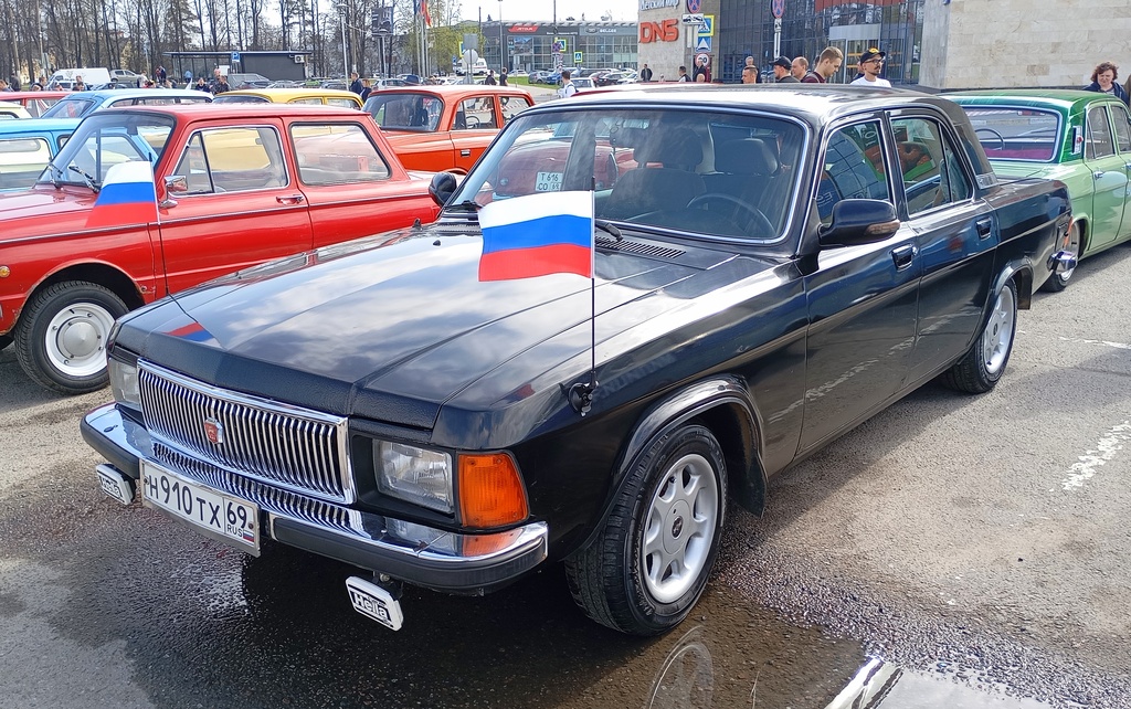 Тверская область, № Н 910 ТХ 69 — ГАЗ-3102 Волга '81-08; Тверская область — Открытие сезона 2025 Тверского ретро-клуба