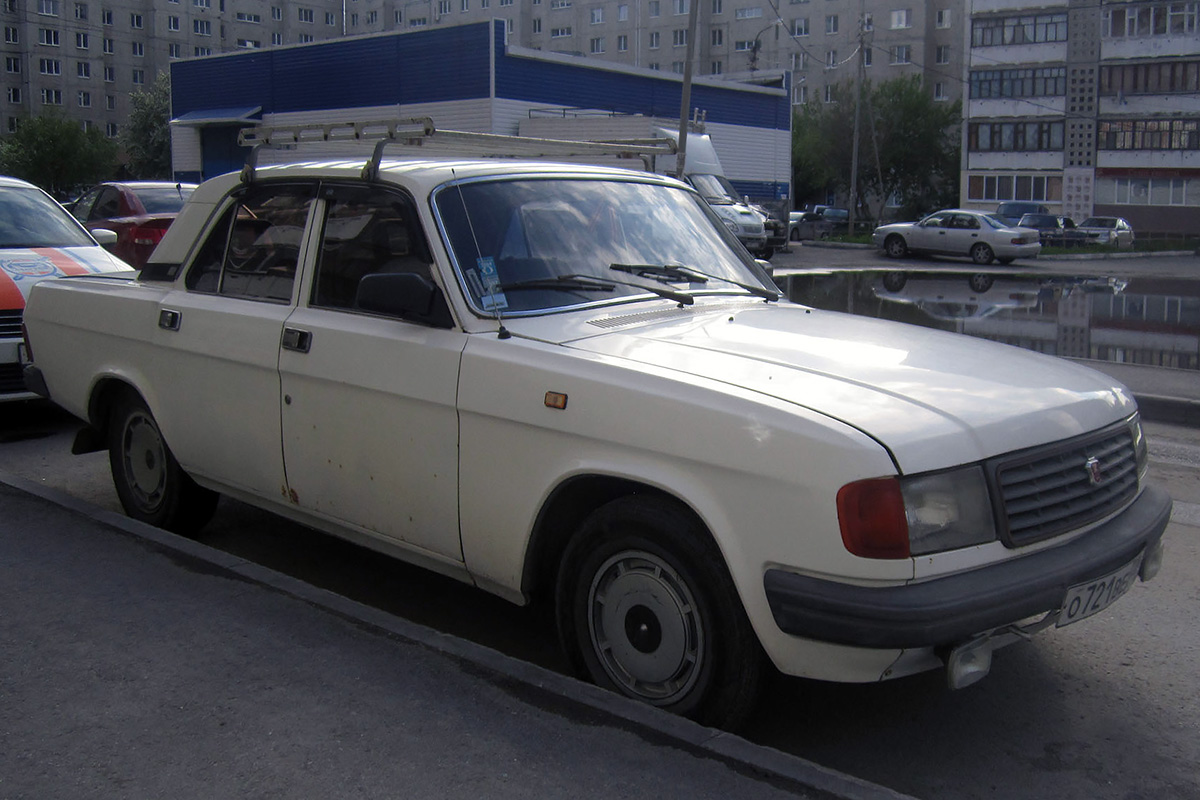 Тюменская область, № О 721 ВЕ 72 — ГАЗ-31029 Волга '92-97