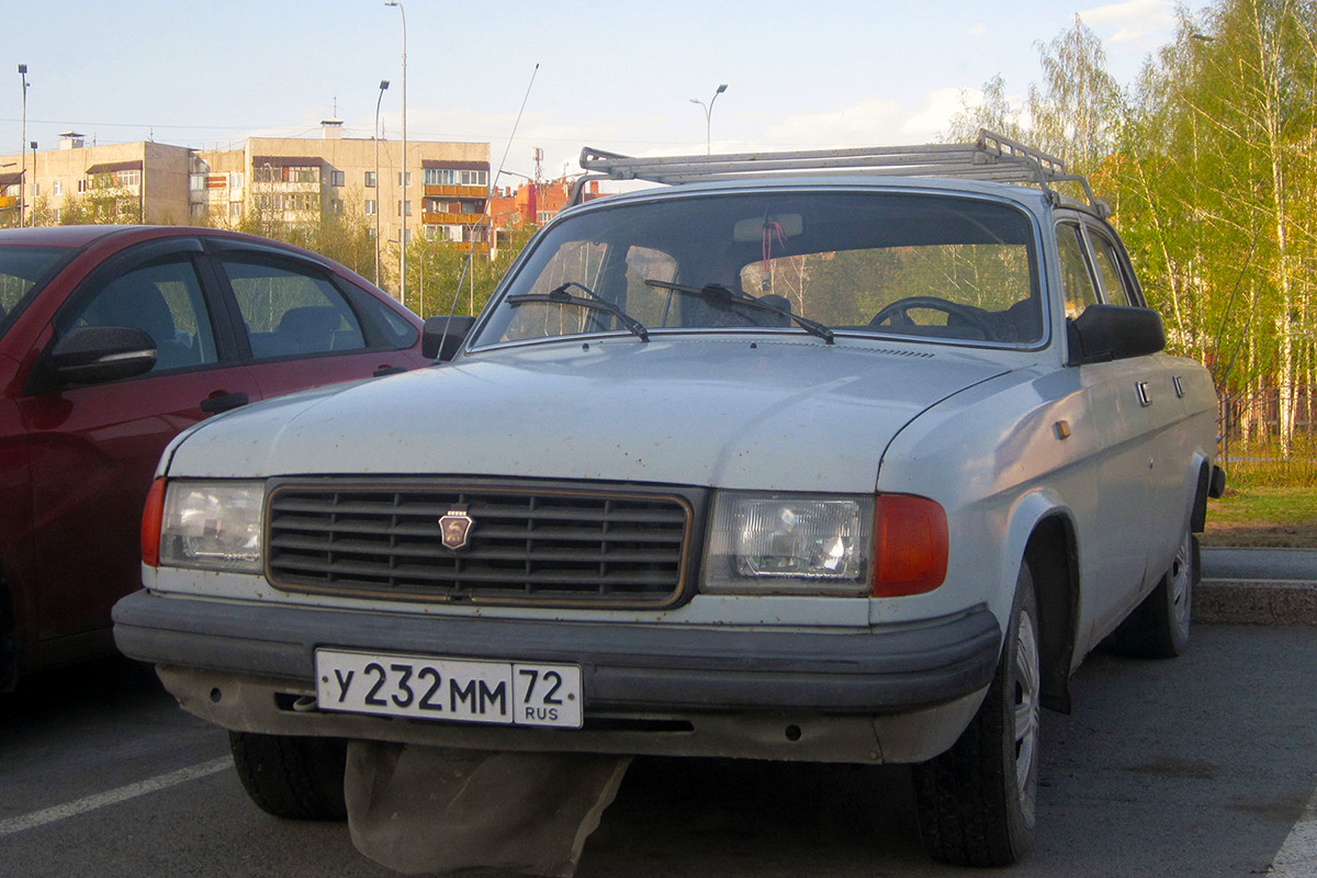 Тюменская область, № У 232 ММ 72 — ГАЗ-31029 Волга '92-97