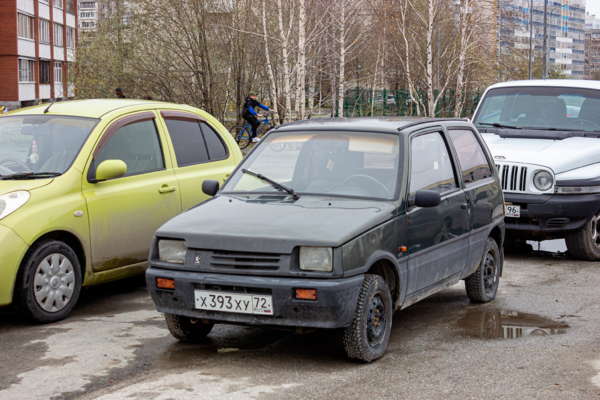 Свердловская область, № Х 393 ХУ 72 — ВАЗ-11113 (ЗМА) '96-06