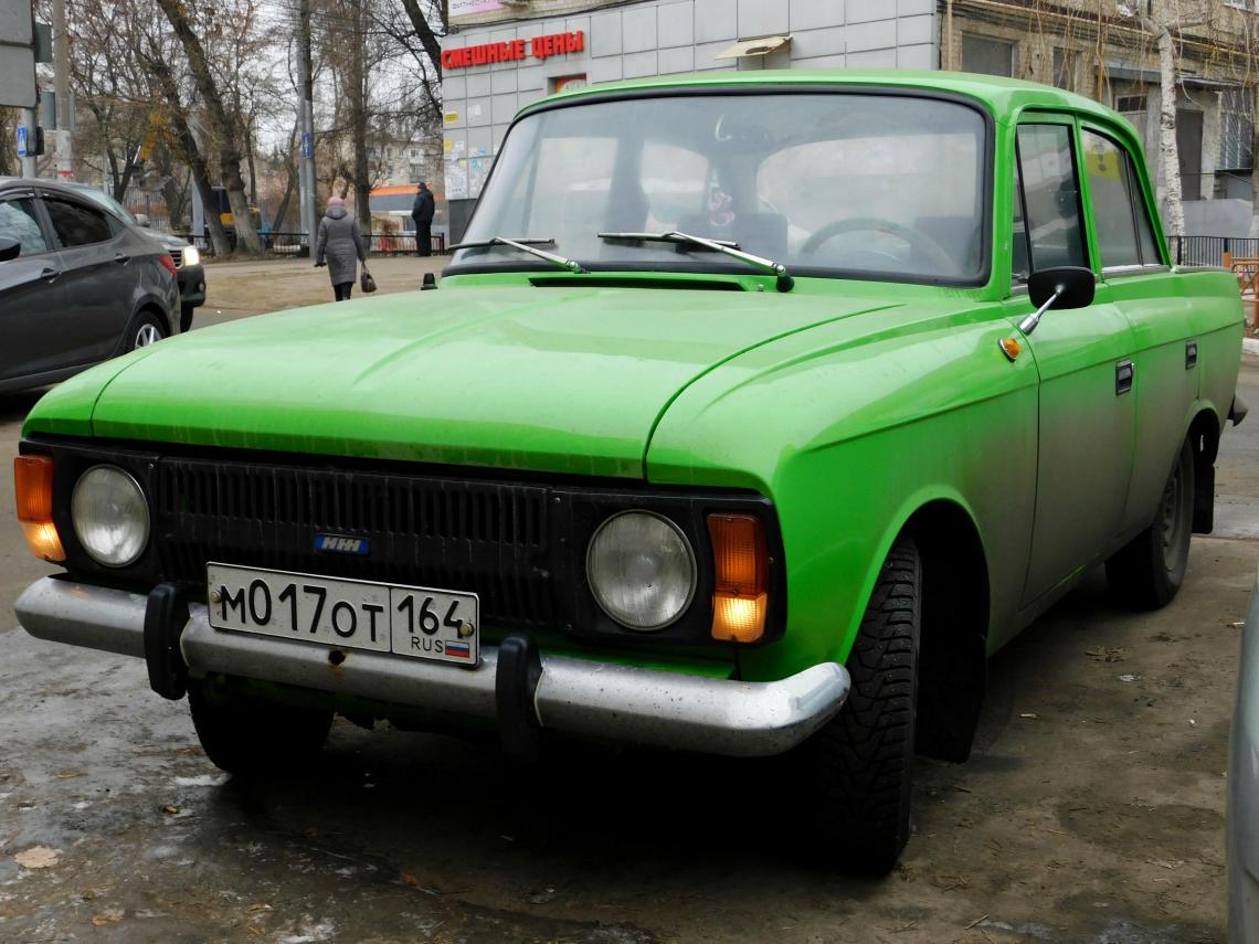 Саратовская область, № М 017 ОТ 164 — Москвич-412ИЭ-028 (Иж) '82-01