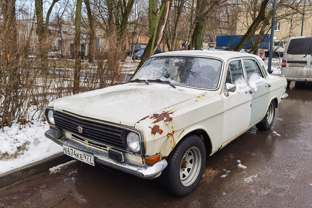Москва, № Е 674 КЕ 977 — ГАЗ-24-10 Волга '85-92