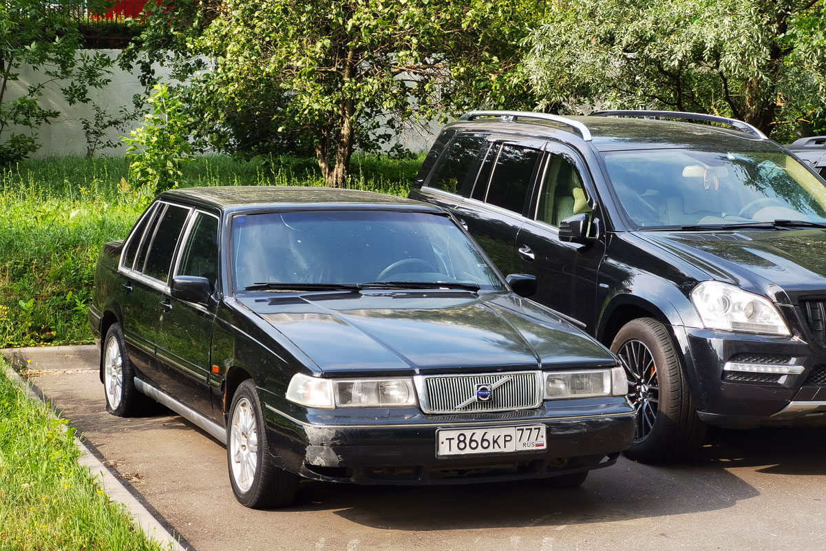 Москва, № Т 866 КР 777 — Volvo 960 '90-98