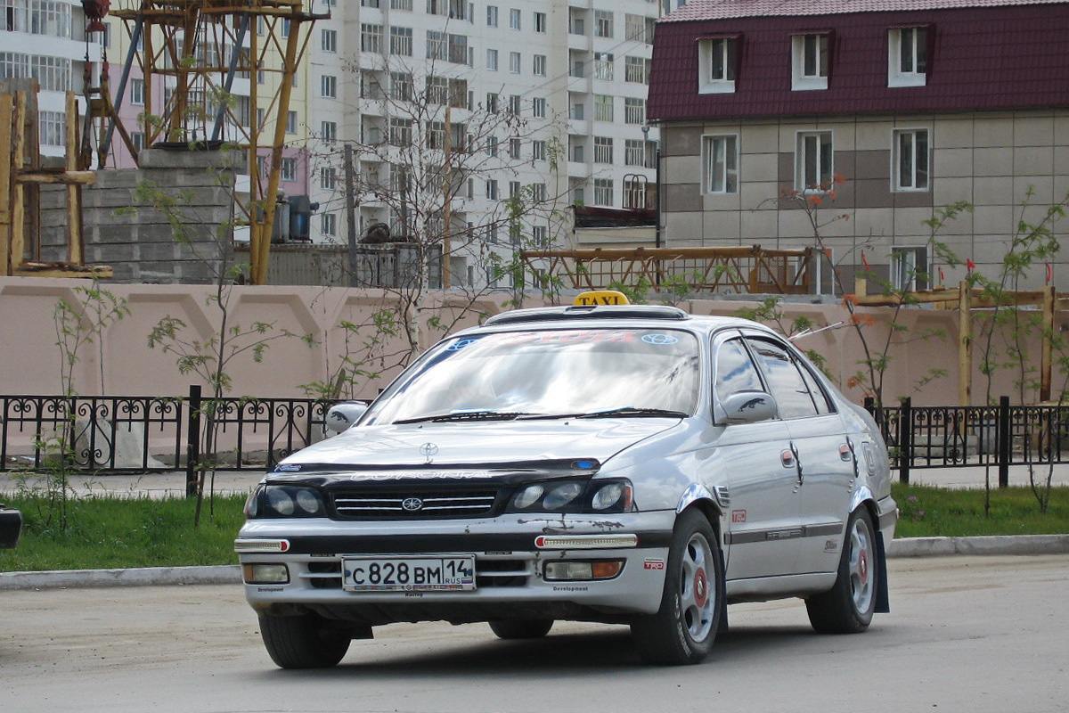 Саха (Якутия), № С 828 ВМ 14 — Toyota Corona (T190) '92-95