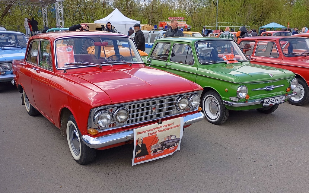 Тверская область, № Т 616 СО 69 — Москвич-408 '64-69; Тверская область — Открытие сезона 2025 Ретро-клуба Калинин
