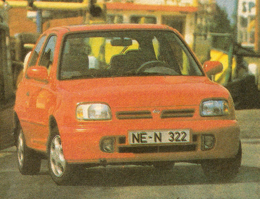 Германия, № NE-N 322 — Nissan Micra (K11) '92-03; Германия — Федеративная республика Германия (1990-2000)