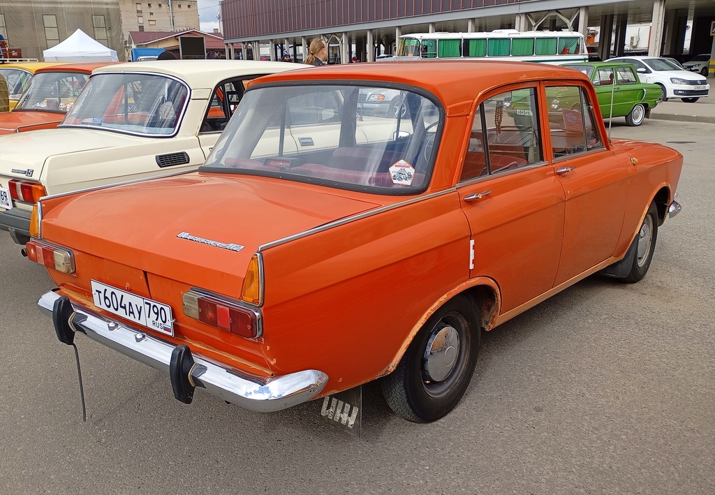 Московская область, № Т 604 АУ 790 — Москвич-412ИЭ (Иж) '70-82; Тверская область — Открытие сезона 2025 Ретро-клуба Калинин