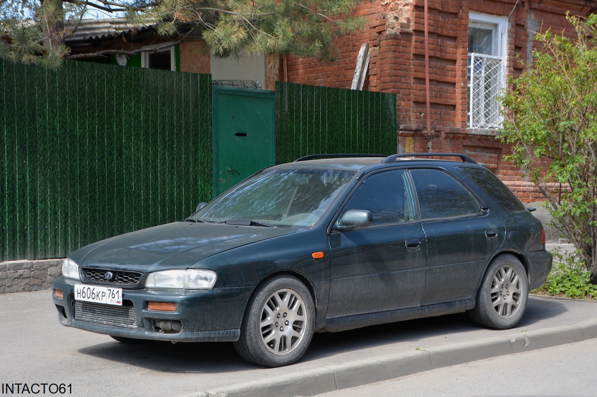 Ростовская область, № Н 606 КР 761 — Subaru Impreza (1G) '92-01