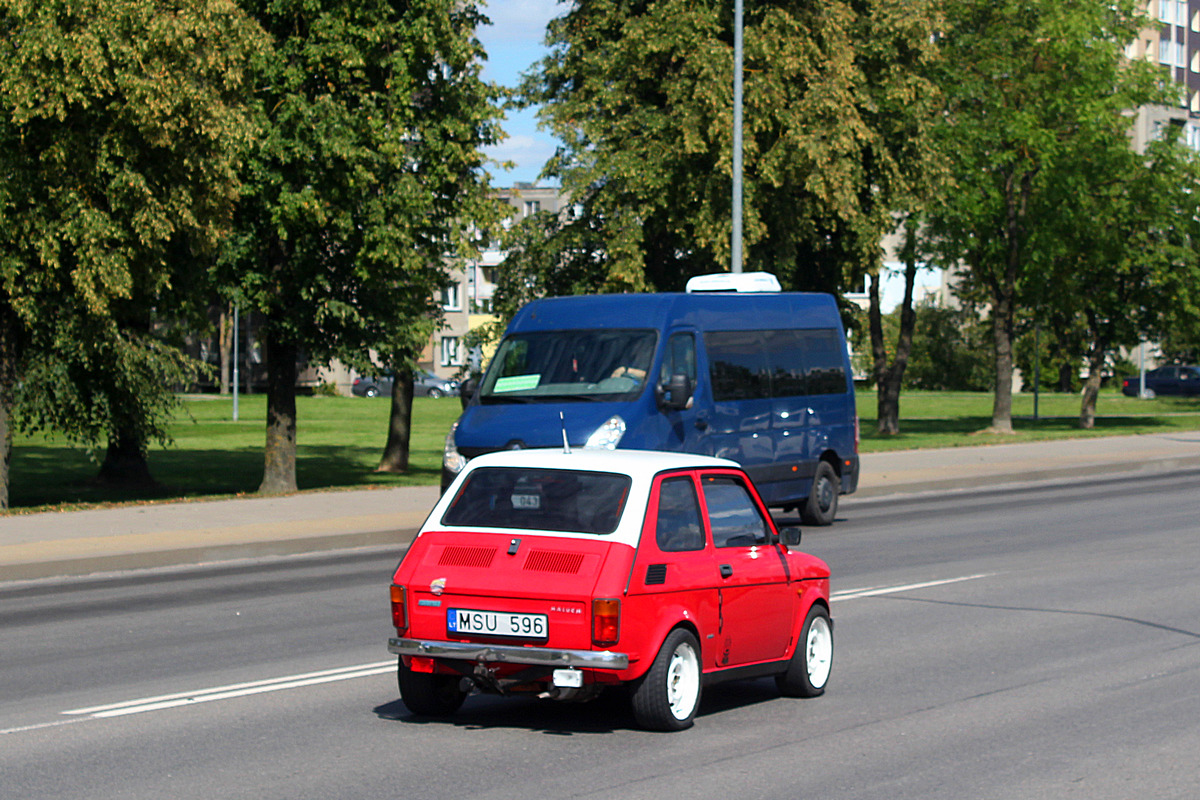 Литва, № MSU 596 — Polski FIAT 126p '73-00