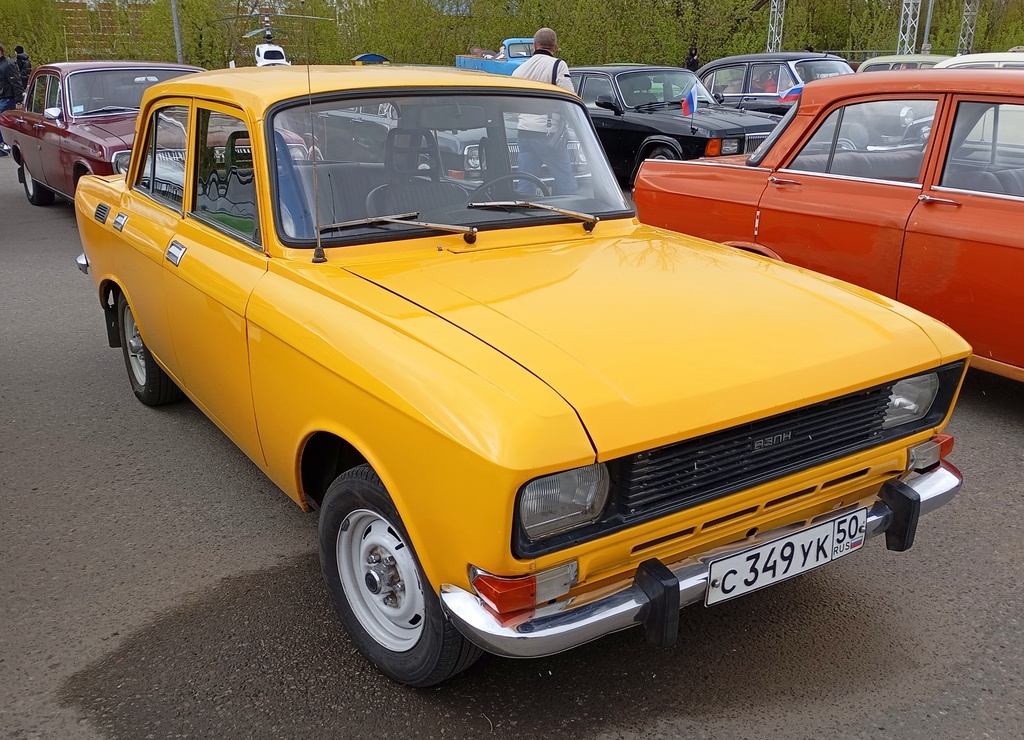 Московская область, № С 349 УК 50 — Москвич-2140 '76-88; Тверская область — Открытие сезона 2025 Ретро-клуба Калинин