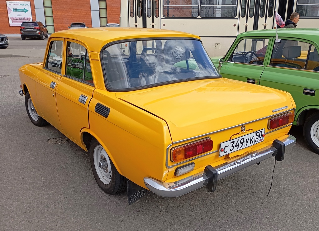 Московская область, № С 349 УК 50 — Москвич-2140 '76-88; Тверская область — Открытие сезона 2025 Ретро-клуба Калинин