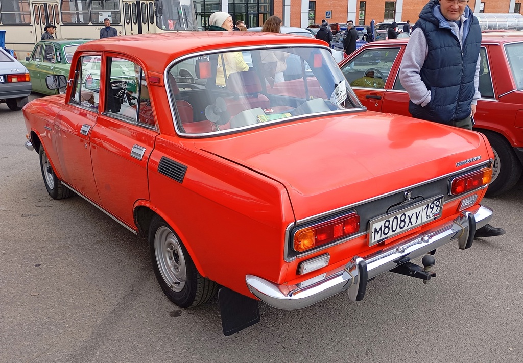 Москва, № М 808 ХУ 199 — Москвич-2140 '76-88; Тверская область — Открытие сезона 2025 Ретро-клуба Калинин