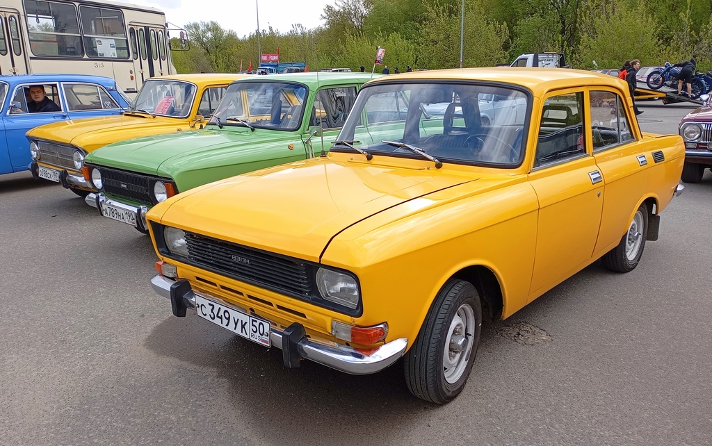 Московская область, № С 349 УК 50 — Москвич-2140 '76-88; Тверская область — Открытие сезона 2025 Ретро-клуба Калинин