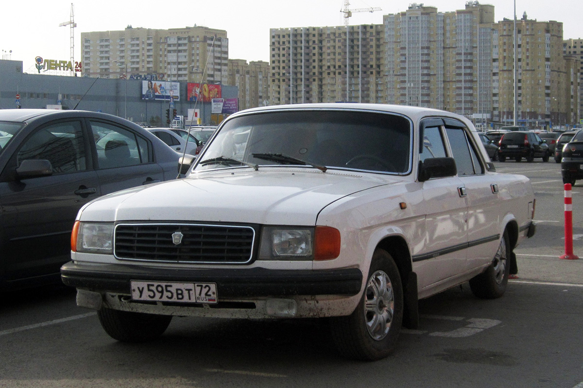 Тюменская область, № У 595 ВТ 72 — ГАЗ-31029 Волга '92-97