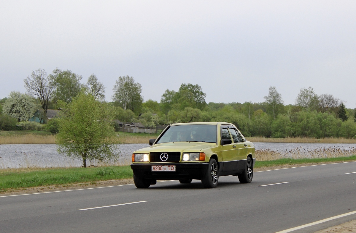 Могилёвская область, № 9200 ТО — Mercedes-Benz 190 (W201) '82-93