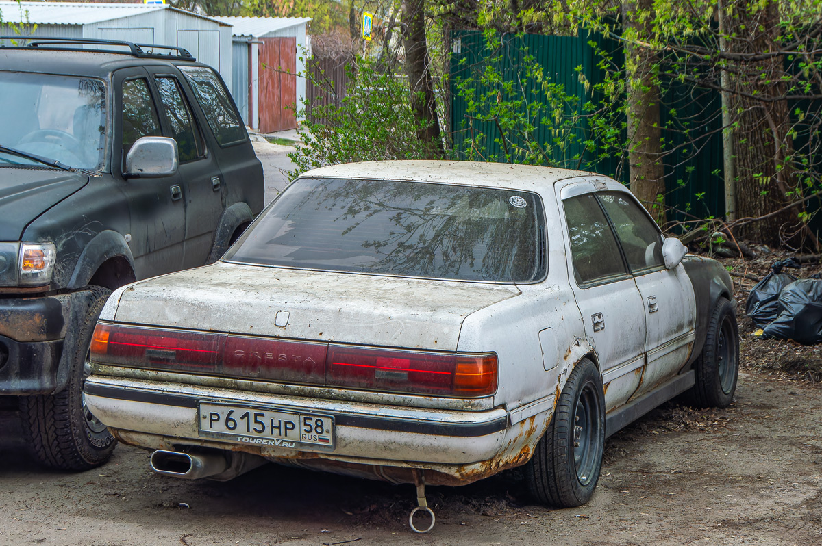 Пензенская область, № Р 615 НР 58 — Toyota Cresta (X80) '88-92