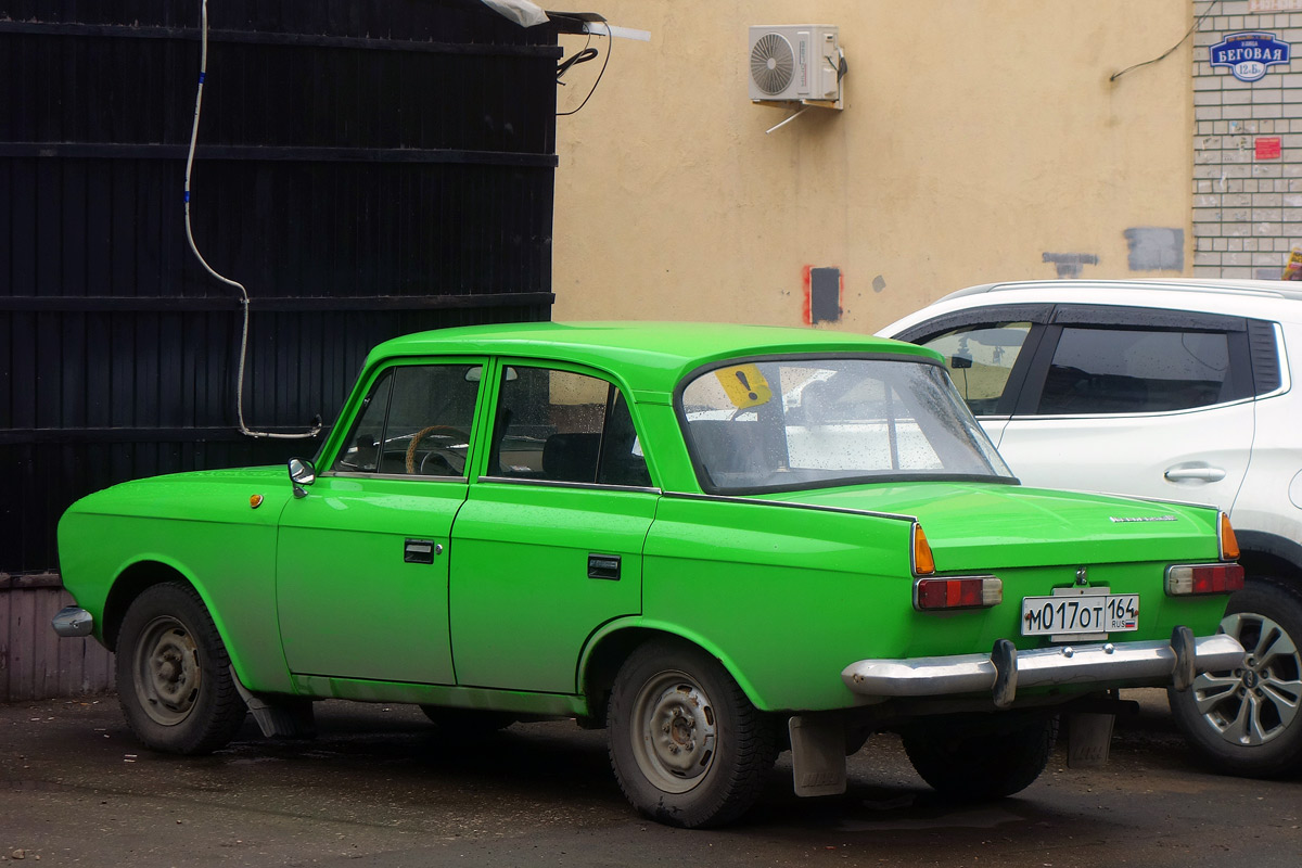 Саратовская область, № М 017 ОТ 164 — Москвич-412ИЭ-028 (Иж) '82-01