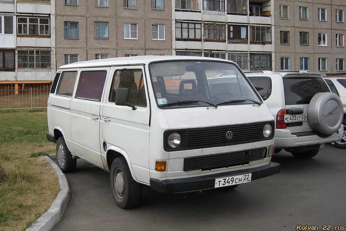 Алтайский край, № Т 349 СН 22 — Volkswagen Typ 2 (T3) '79-92