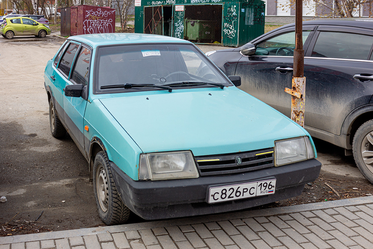 Свердловская область, № С 826 РС 196 — ВАЗ-21099 '90-04