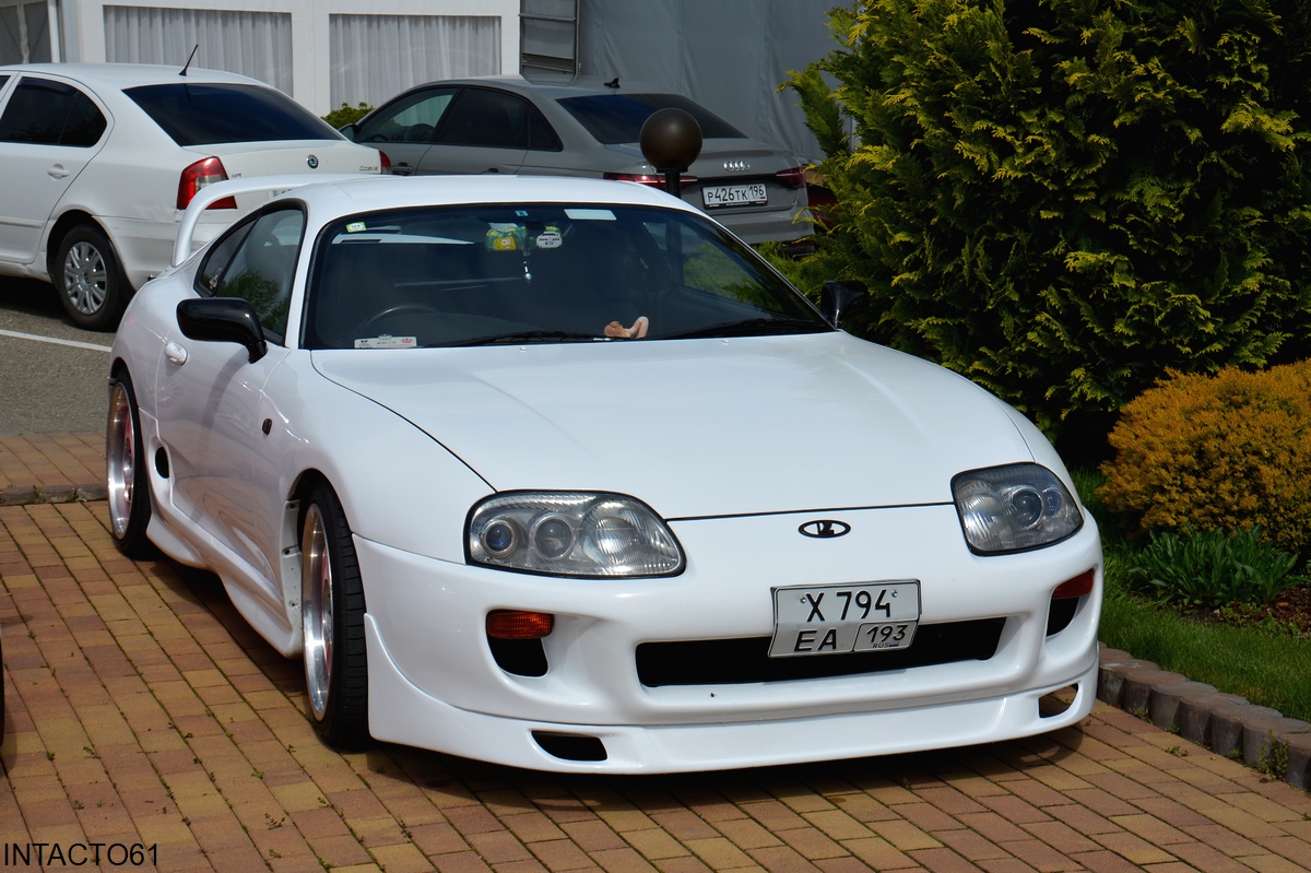 Краснодарский край, № Х 794 ЕА 193 — Toyota Supra (A80) '93-02; Краснодарский край — Выставка "Гонка времени"-2025