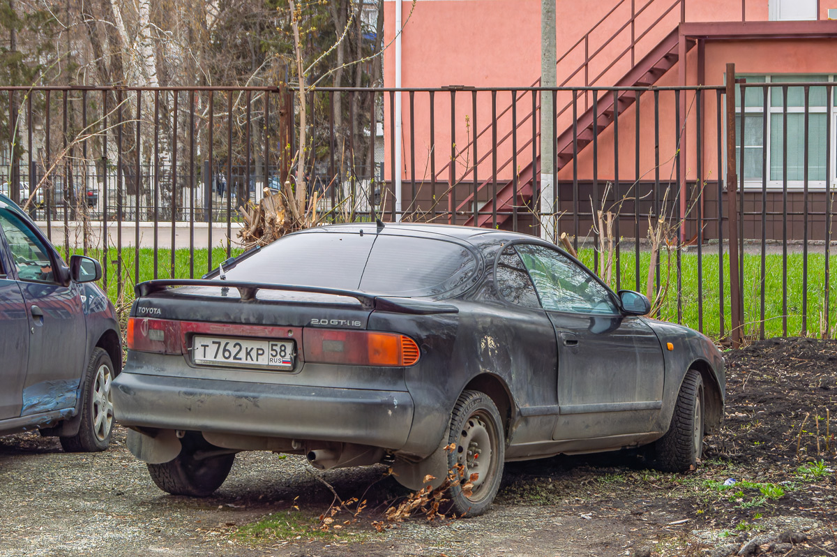 Пензенская область, № Т 762 КР 58 — Toyota Celica (T180) '89-93