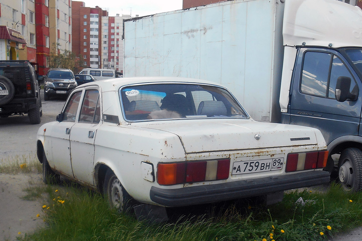 Ямало-Ненецкий автономн. округ, № А 759 ВН 89 — ГАЗ-31029 Волга '92-97