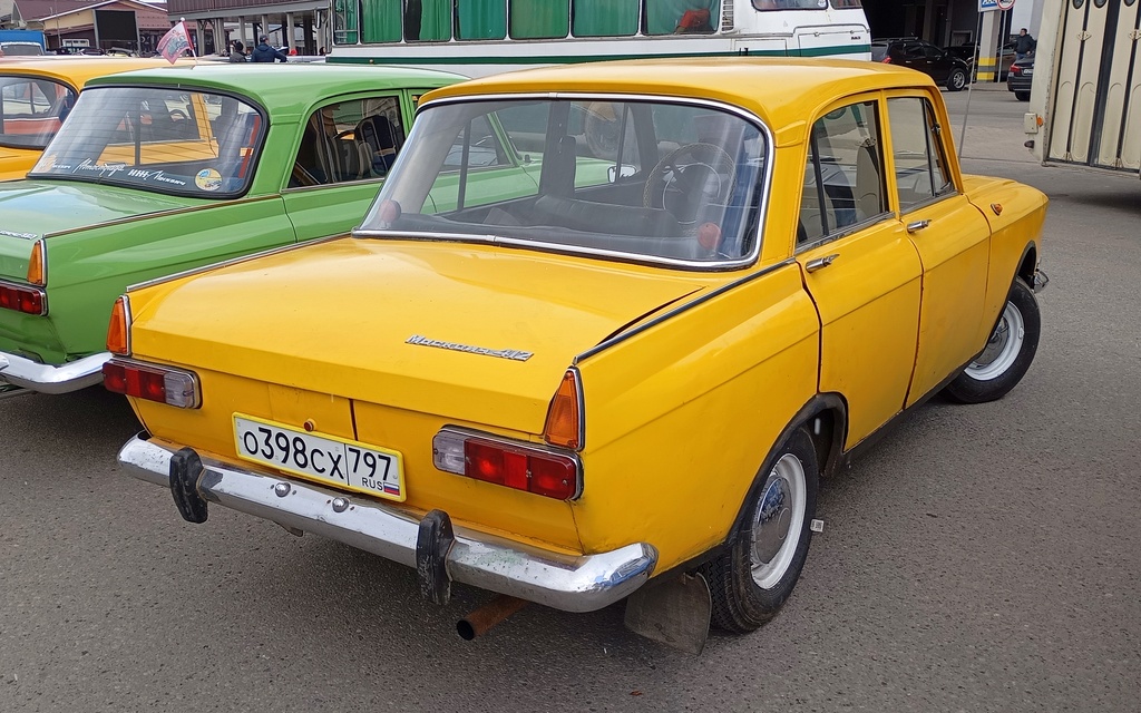 Московская область, № О 398 СХ 797 — Москвич-412ИЭ (Иж) '70-82; Тверская область — Открытие сезона 2025 Ретро-клуба Калинин
