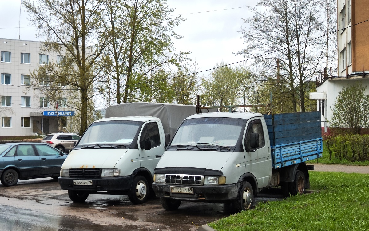 Тверская область, № У 998 КО 69 — ГАЗ-33021 ГАЗель '94-03