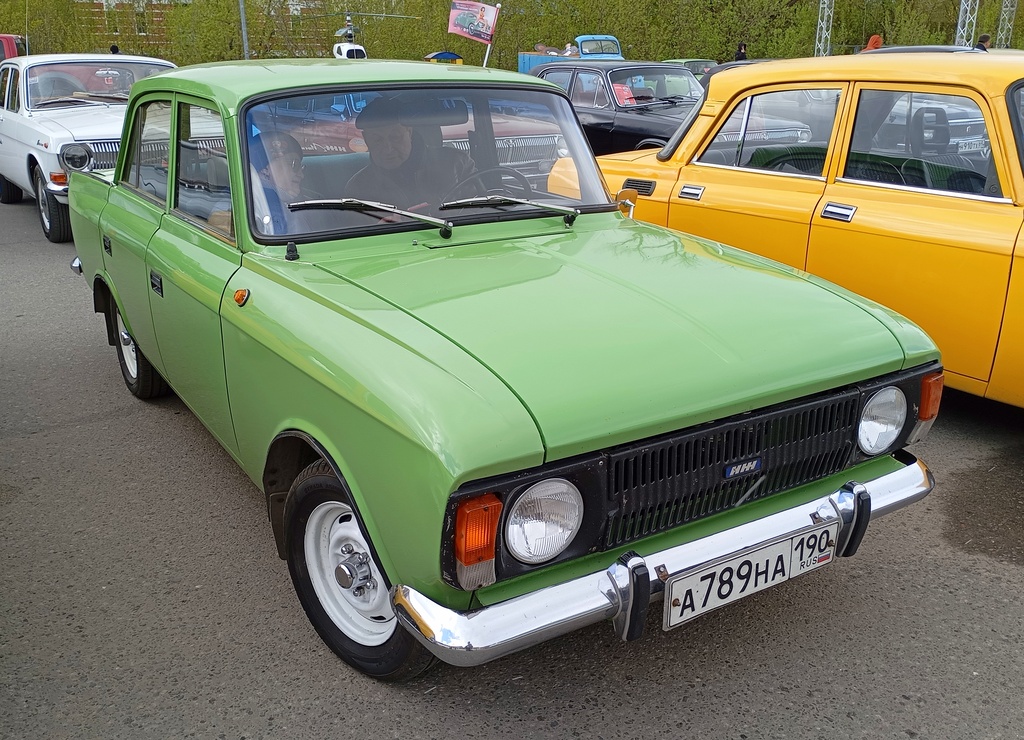 Московская область, № А 789 НА 190 — Москвич-412ИЭ-028 (Иж) '82-01; Тверская область — Открытие сезона 2025 Ретро-клуба Калинин