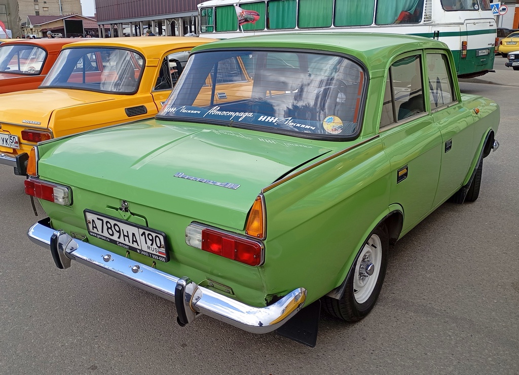 Московская область, № А 789 НА 190 — Москвич-412ИЭ-028 (Иж) '82-01; Тверская область — Открытие сезона 2025 Ретро-клуба Калинин