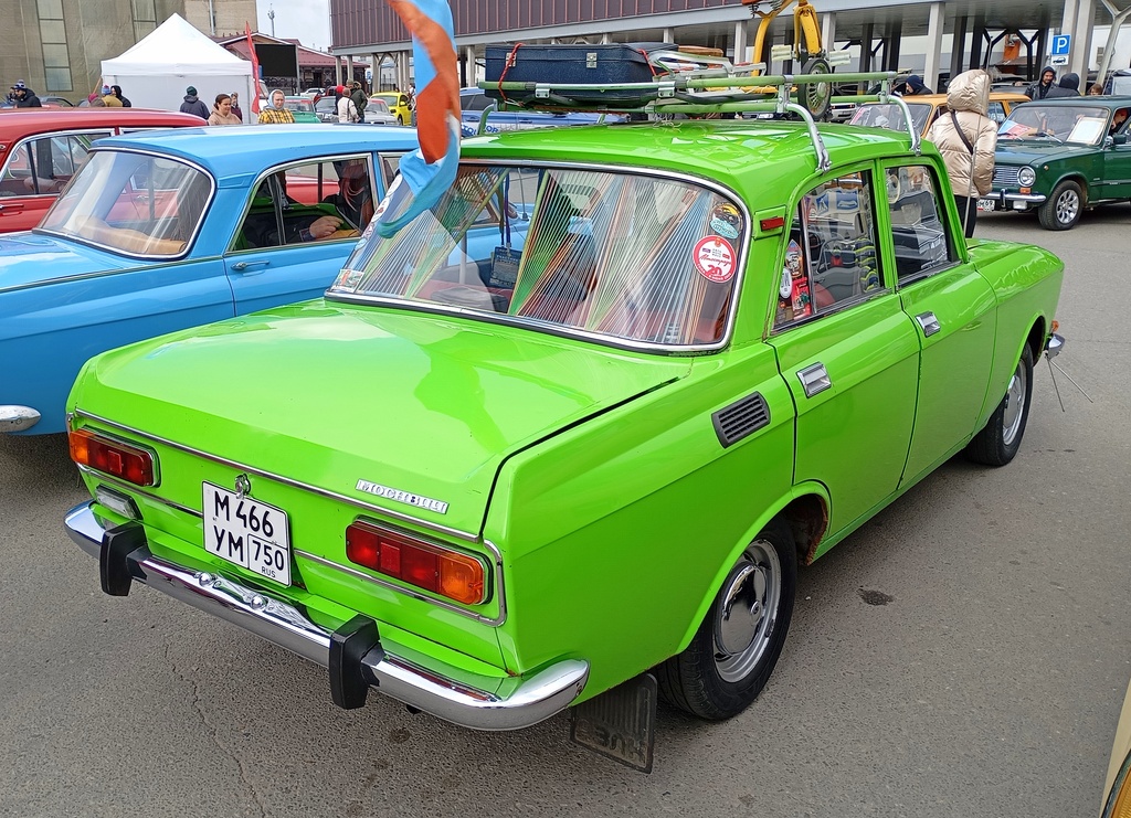 Московская область, № М 466 УМ 750 — Москвич-2140Д '76-88; Тверская область — Открытие сезона 2025 Ретро-клуба Калинин