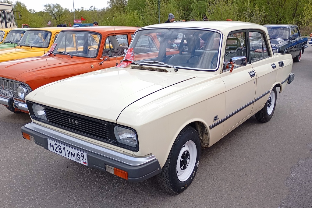Тверская область, № М 281 УМ 69 — Москвич-2140-117 (2140SL) '80-88; Тверская область — Открытие сезона 2025 Ретро-клуба Калинин