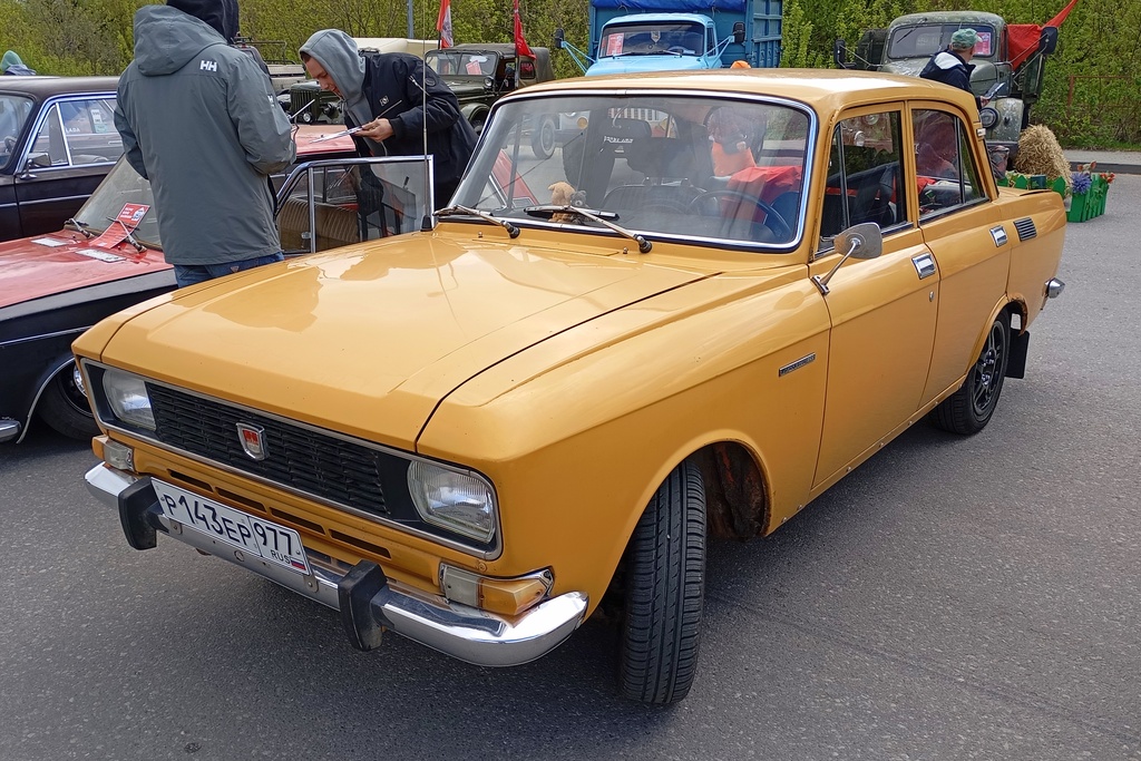 Москва, № Р 143 ЕР 977 — Москвич-2140 '76-88; Тверская область — Открытие сезона 2025 Ретро-клуба Калинин
