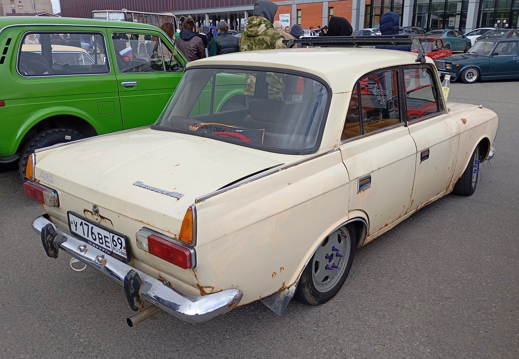 Тверская область, № У 176 ВЕ 69 — Москвич-412ИЭ-028 (Иж) '82-01; Тверская область — Открытие сезона 2025 Ретро-клуба Калинин