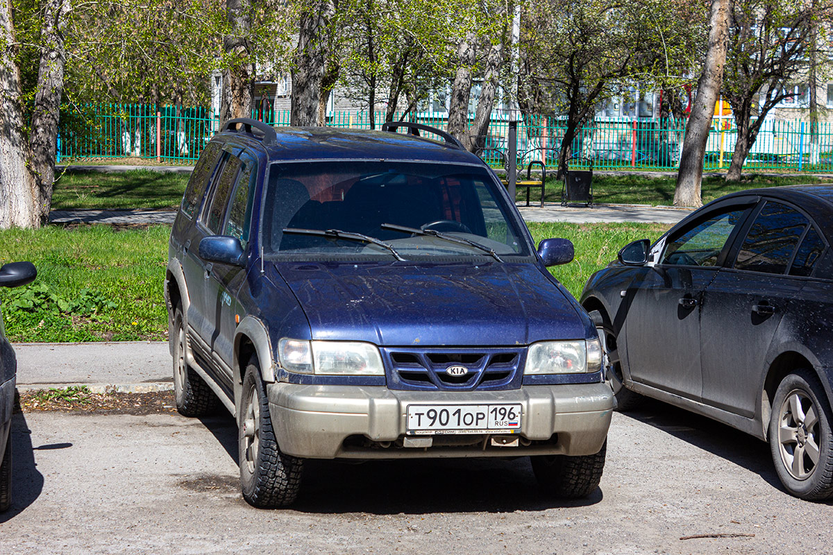 Свердловская область, № Т 901 ОР 196 — Kia Sportage (Автотор) '01-06