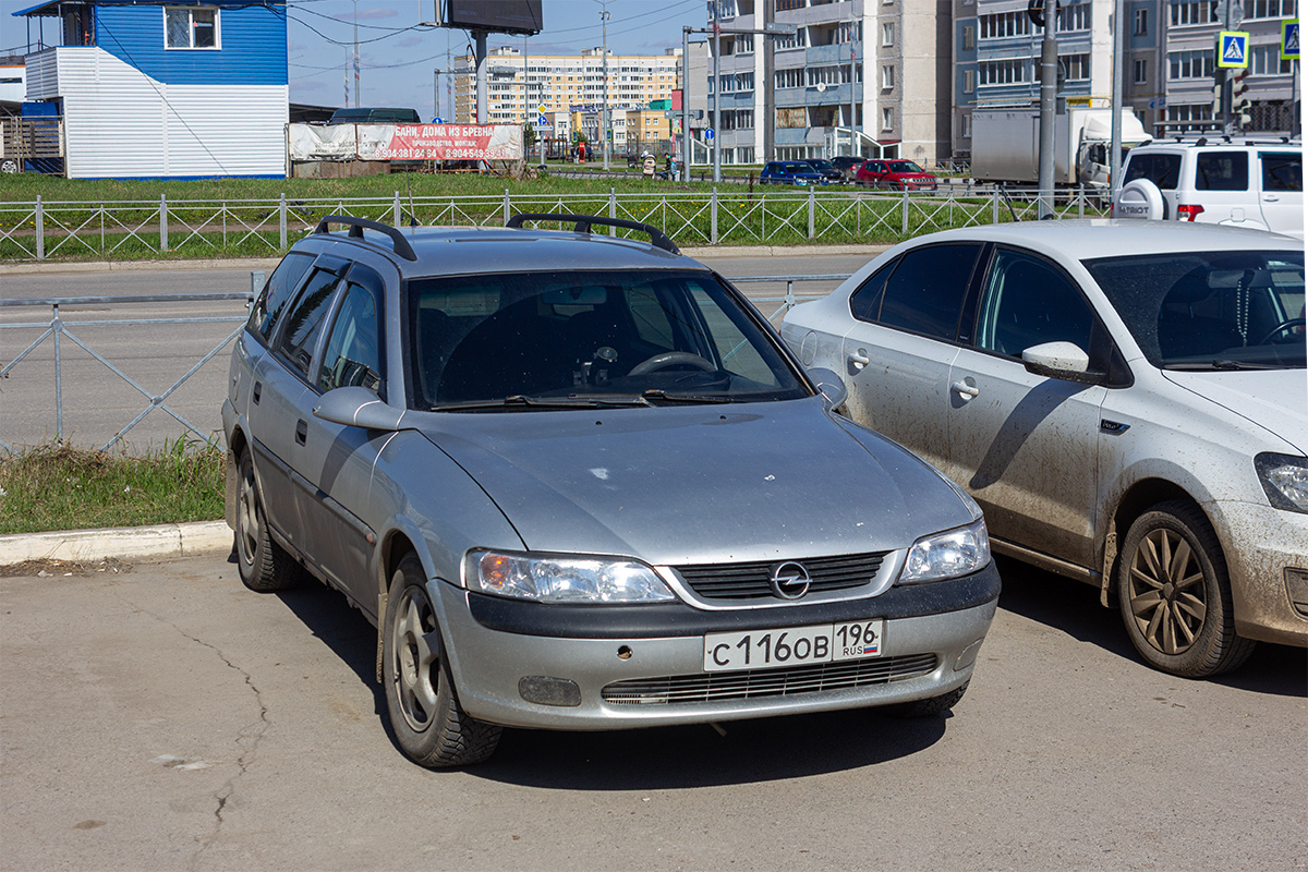 Свердловская область, № С 116 ОВ 196 — Opel Vectra (B) '95-02