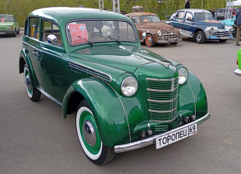 Тверская область, № 92-28 ЛОМ — Москвич-401-420 '54-56; Тверская область — Открытие сезона 2025 Ретро-клуба Калинин