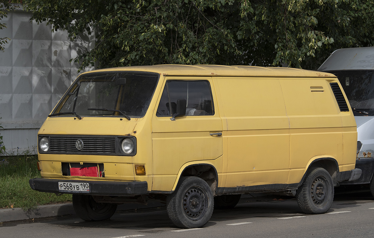 Московская область, № Р 568 УВ 190 — Volkswagen (T3) Kastenwagen '79-92