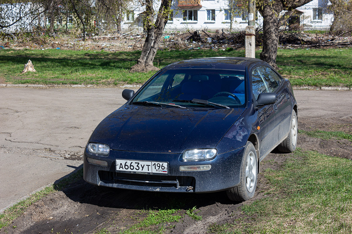 Свердловская область, № А 663 УТ 196 — Mazda 323F (BH/BA) '94-98